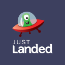 Just Landed logo