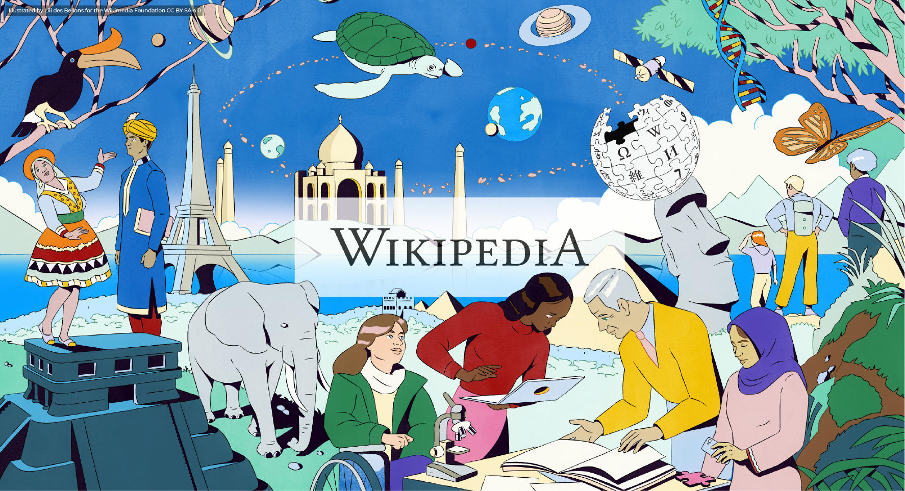 Wikipedia cover image